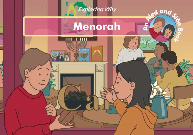 Menorah Story Book Cover